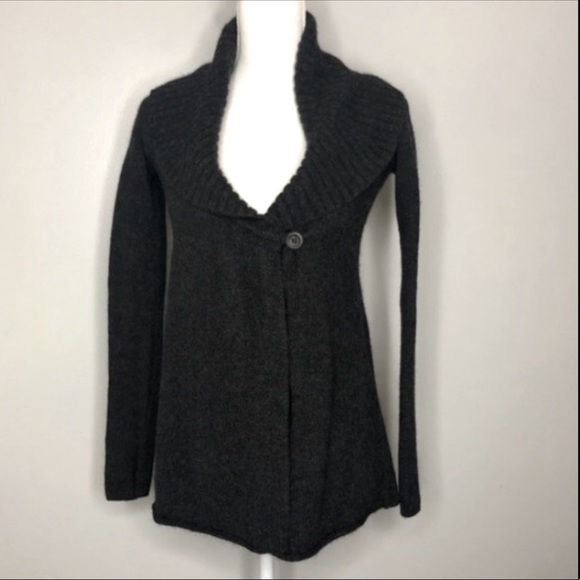 Vince Alpaca Cashmere Blend Shawl Neck Cardigan Button Close - Picture 8 of 8